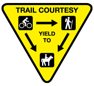 Trail courtesy order